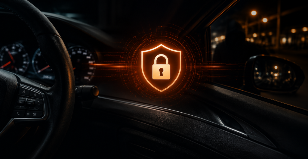 Code Safe PIN code vehicle immobiliser for advanced car security and theft protection.